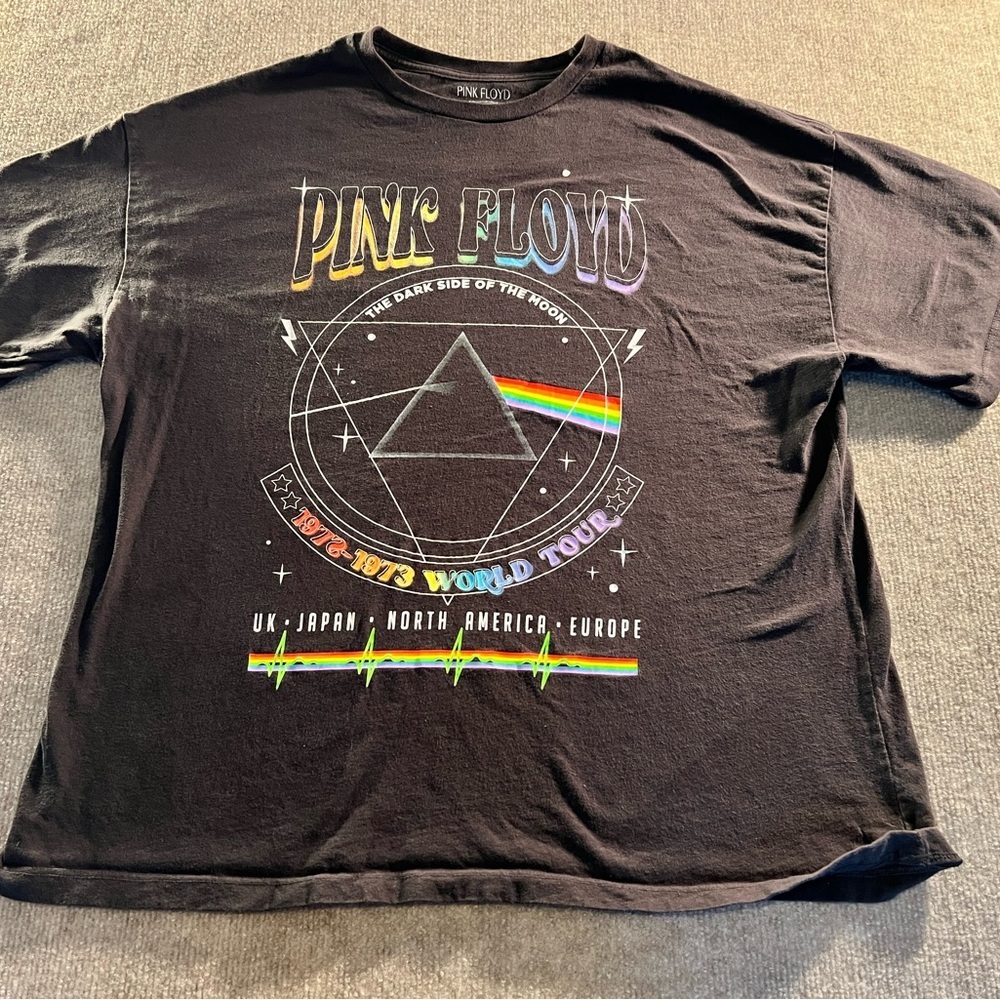Pink Floyd Charcoal Tee